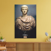 Constantine I (C.274-337) c.350 AD (Marble) Leinwanddruck (Insitu (Wohnzimmer))