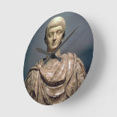 Constantine I (C.274-337) c.350 AD (Marble) Runde Wanduhr (Winkel)