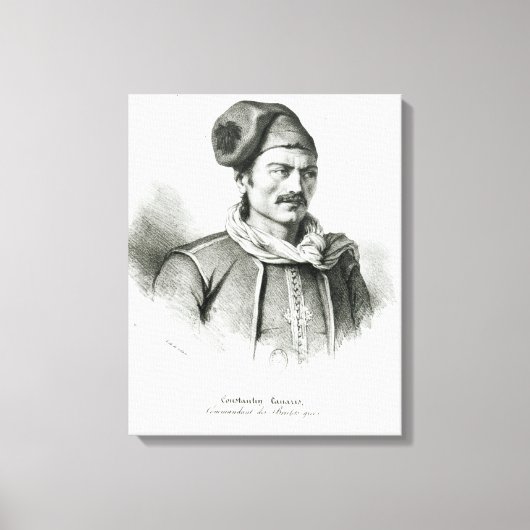 Constantine Kanaris Leinwanddruck (Vorderseite)