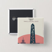 Constantine Obelisk Button (Vorne & Hinten)