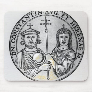 Constantine VI und seine Mutter Irene Mousepad