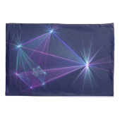 Constellation, Abstract Fantasy Fractal Art Kissenbezug (Rückseite)