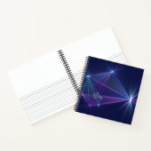 Constellation, Abstract Fantasy Fractal Art Notizblock (Innenseite)