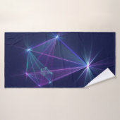 Constellation, Abstrakt Fantasy Fraktal Art Badehandtuch (Badehandtuch)