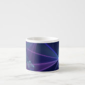 Constellation, Abstrakt Fantasy Fraktal Art Espressotasse (Vorderseite)