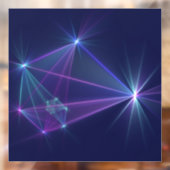 Constellation, Abstrakt Fantasy Fraktal Art Fensteraufkleber (Blatt 2)