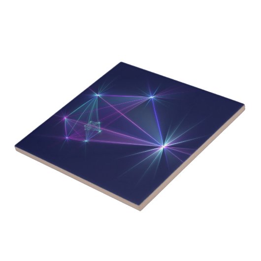 Constellation, Abstrakt Fantasy Fraktal Art Fliese (Seite)