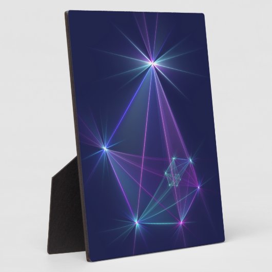 Constellation, Abstrakt Fantasy Fraktal Art Fotoplatte (Seite)