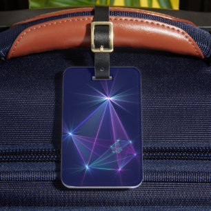 Constellation, Abstrakt Fantasy Fraktal Art Gepäckanhänger