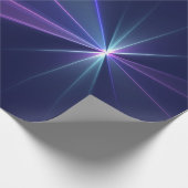 Constellation, Abstrakt Fantasy Fraktal Art Geschenkpapier (Ecke)