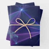 Constellation, Abstrakt Fantasy Fraktal Art Geschenkpapier Set (Beispiel)