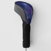 Constellation, Abstrakt Fantasy Fraktal Art Golf Headcover (angewinkelt)