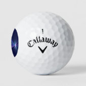 Constellation, Abstrakt Fantasy Fraktal Art Golfball (Logo)