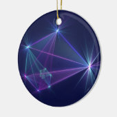 Constellation, Abstrakt Fantasy Fraktal Art Keramik Ornament (Links)