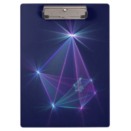 Constellation, Abstrakt Fantasy Fraktal Art Klemmbrett