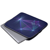 Constellation, Abstrakt Fantasy Fraktal Art Laptopschutzhülle (Vorne Knopf)