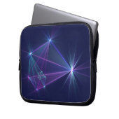 Constellation, Abstrakt Fantasy Fraktal Art Laptopschutzhülle (Vorderseite Links)