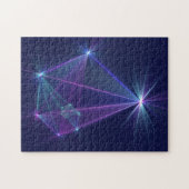 Constellation, Abstrakt Fantasy Fraktal Art Puzzle (Horizontal)
