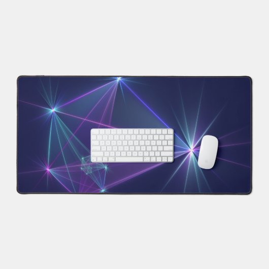 Constellation, Abstrakt Fantasy Fraktal Art Schreibtischunterlage (Tastatur & Maus)