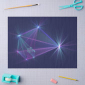 Constellation, Abstrakt Fantasy Fraktal Art Seidenpapier (Basteln)