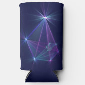 Constellation, Abstrakt Fantasy Fraktal Art Selters Dosenkühler (Vorderseite)