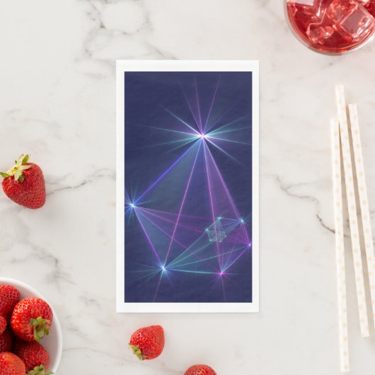 Constellation, Abstrakt Fantasy Fraktal Art Serviette (Beispiel)