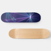 Constellation, Abstrakt Fantasy Fraktal Art Skateb Skateboard (Horizontal)