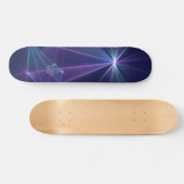 Constellation, Abstrakt Fantasy Fraktal Art Skateboard (Horizontal)