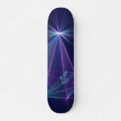 Constellation, Abstrakt Fantasy Fraktal Art Skateboard (Vorne)