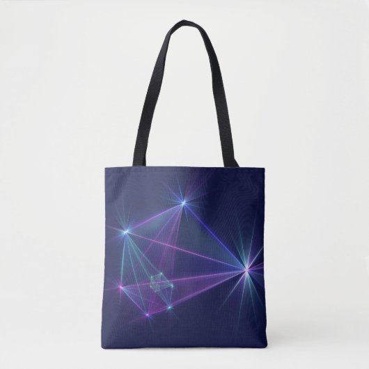 Constellation, Abstrakt Fantasy Fraktal Art Tasche (Vorderseite)