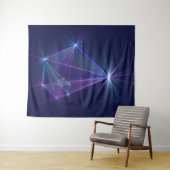 Constellation, Abstrakt Fantasy Fraktal Art Wandteppich (Beispiel (Horizontal))