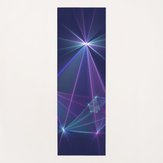 Constellation, Abstrakt Fantasy Fraktal Art Yogamatte (Vorderseite)