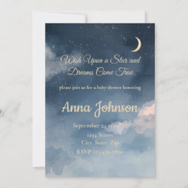 Constellation Baby Shower Invitation | Watercolor Einladung