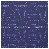 Constellation Cassioipeia Stoff (Muster)