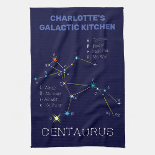 Constellation Centaurus Kitche Geschirrtuch