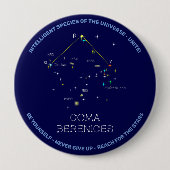 Constellation Coma Berenices Button (Vorderseite)