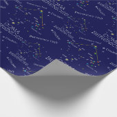 Constellation Coma Berenices Geschenkpapier (Ecke)