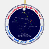 Constellation Coma Berenices Keramik Ornament (Vorne)