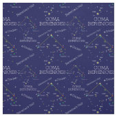 Constellation Coma Berenices Stoff (Muster)