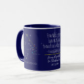 Constellation Coma Berenices Tasse (Vorderseite Links)