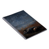 Constellation Dreamer Night Sky Notebook Notizblock (Rechte Seite)