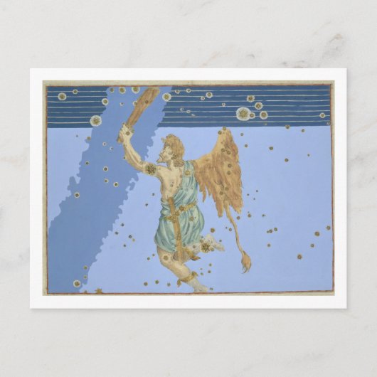 Constellation of Orion, from 'Uranometria' by Joha Postkarte (Vorderseite)