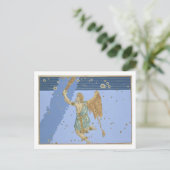 Constellation of Orion, from 'Uranometria' by Joha Postkarte (Stehend Vorderseite)