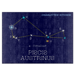 Constellation Piscis Austrinus Schneidebrett