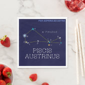 Constellation Piscis Austrinus Serviette (Beispiel)
