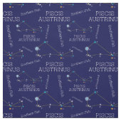 Constellation Piscis Austrinus Stoff (Muster)