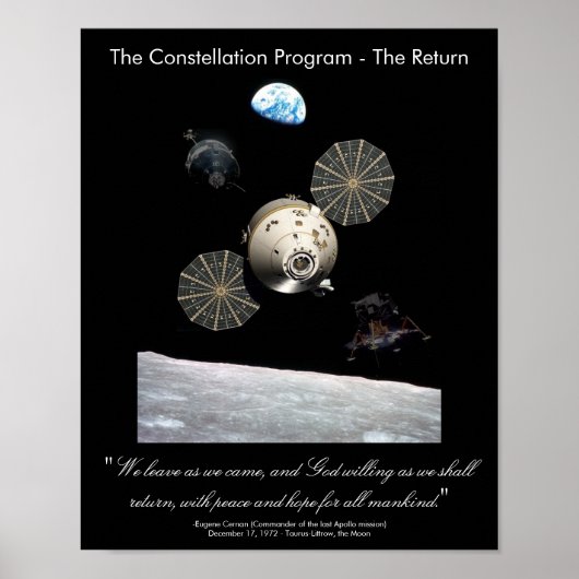 Constellation Return Print Poster (Vorne)