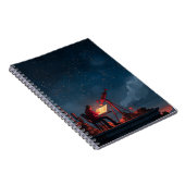 Constellation Rooftop Stargazer Notebook Notizblock (Rechte Seite)