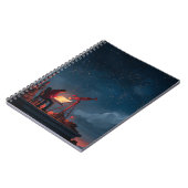 Constellation Rooftop Stargazer Notebook Notizblock (Linke Seite)