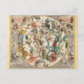 Constellation Sky Celestial Zodiac Star Karte (Vorderseite)